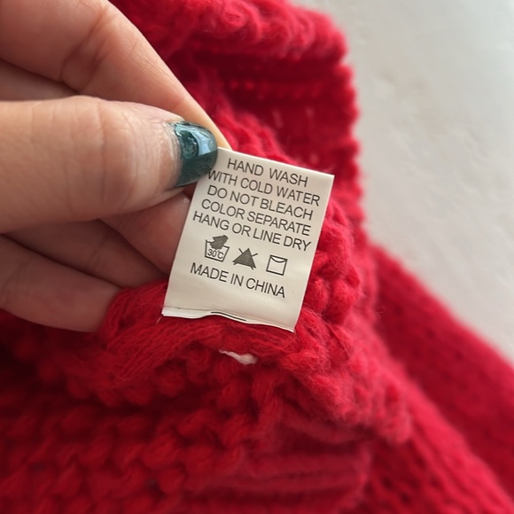 Anthropologie Luna Ivy Cardigan Sweater 3D Flowers Medium - Picture 7 of 9